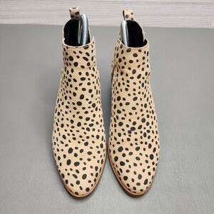 Dolce Vita - Leopard Print Ankle Boots
